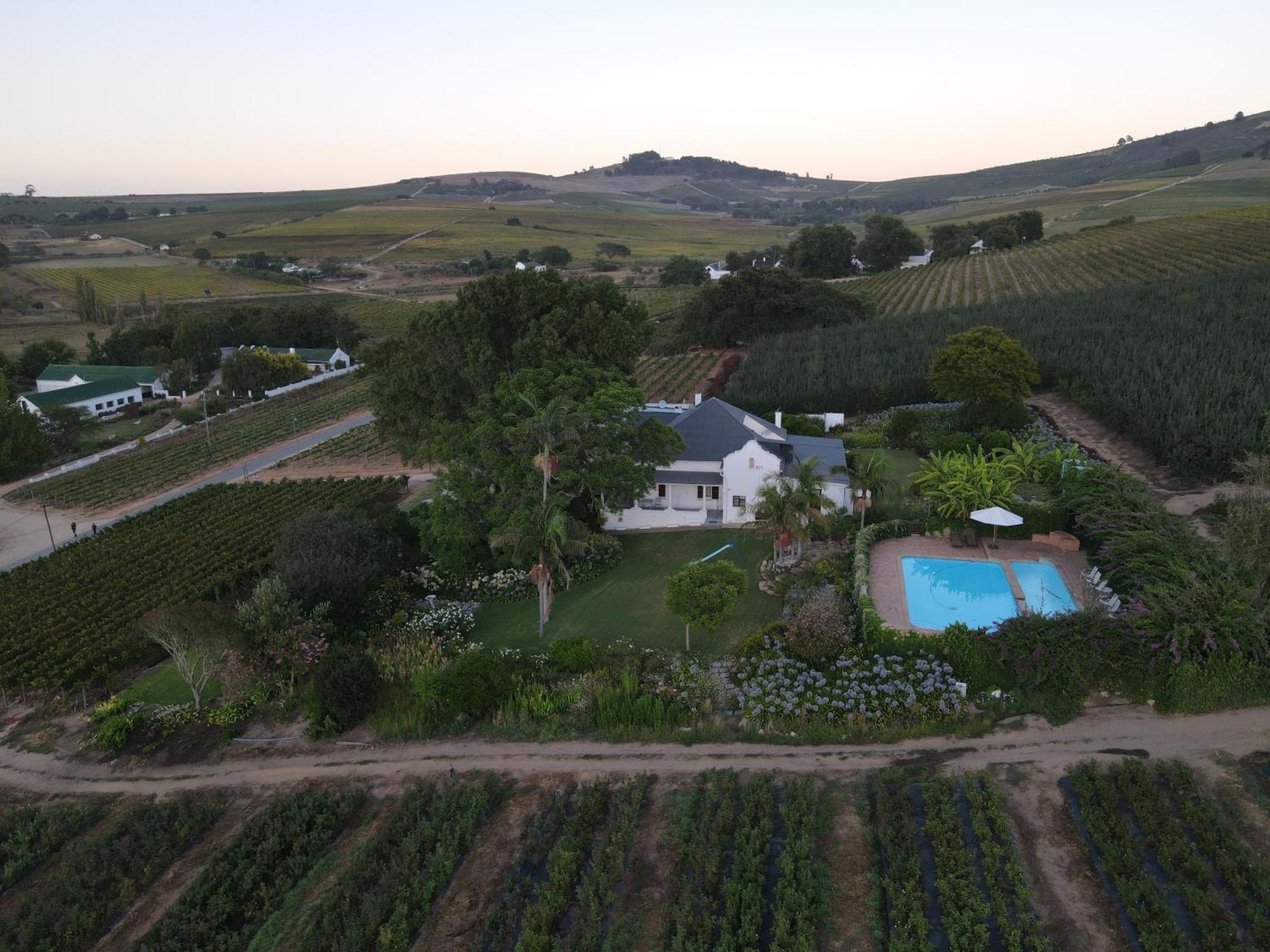 Aan-Den-Weg Villa Stellenbosch Bagian luar foto