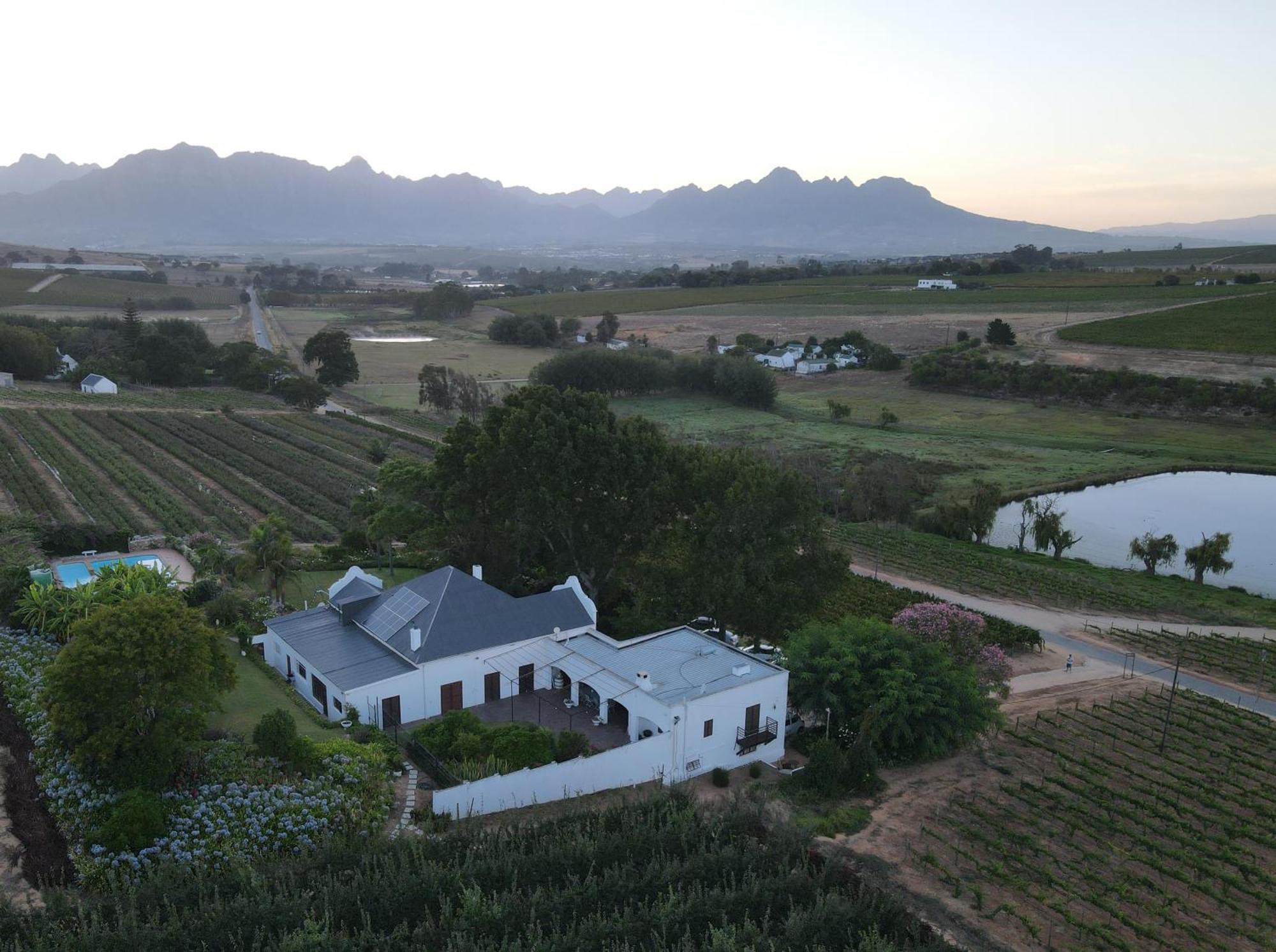 Aan-Den-Weg Villa Stellenbosch Bagian luar foto