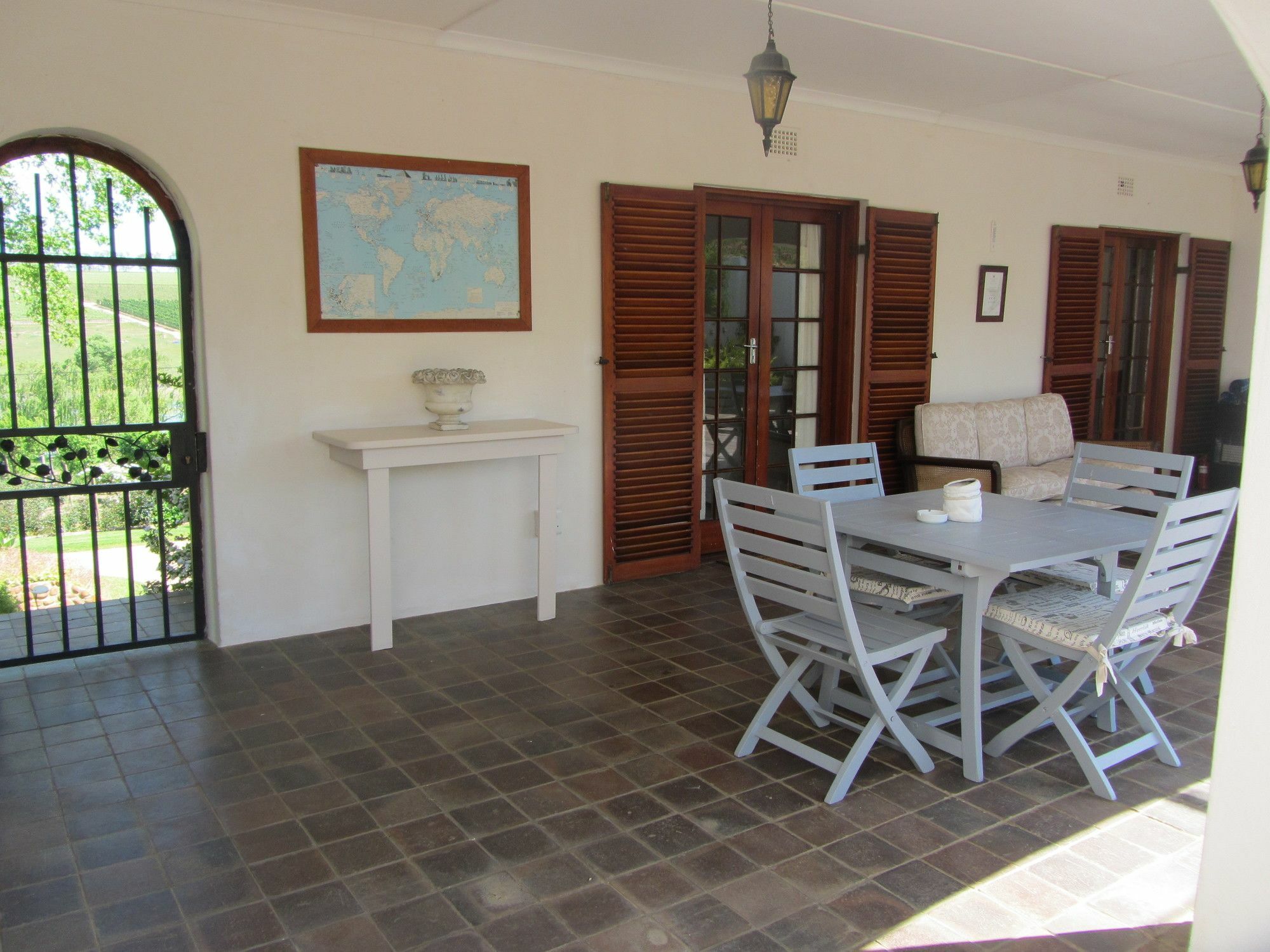 Aan-Den-Weg Villa Stellenbosch Bagian luar foto
