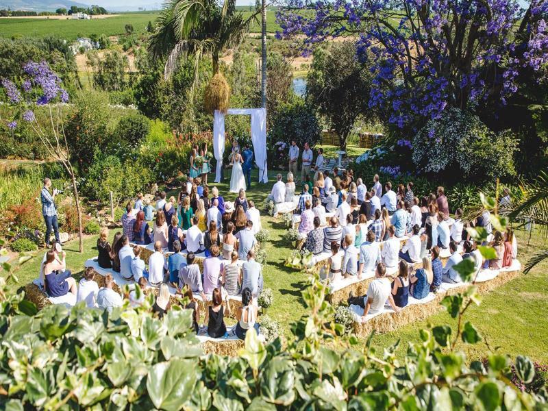 Aan-Den-Weg Villa Stellenbosch Bagian luar foto